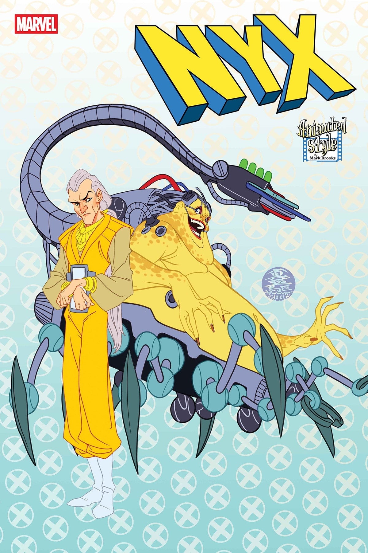Marvel Comic Books NYX #8 MARK BROOKS ANIMATED-STYLE VARIANT 75960620918700831 PRH-75960620918700831