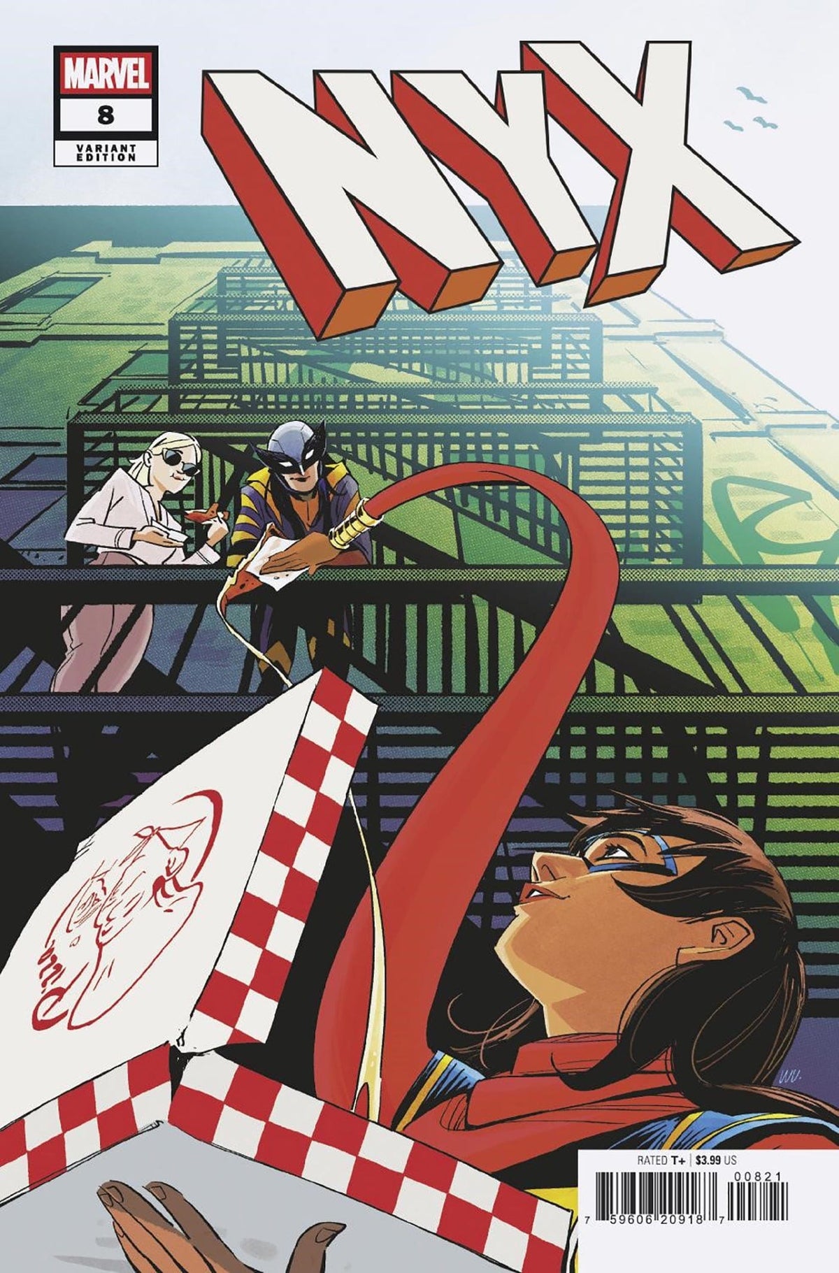 Marvel Comic Books NYX #8 TBD ARTIST VARIANT 75960620918700821 PRH-75960620918700821