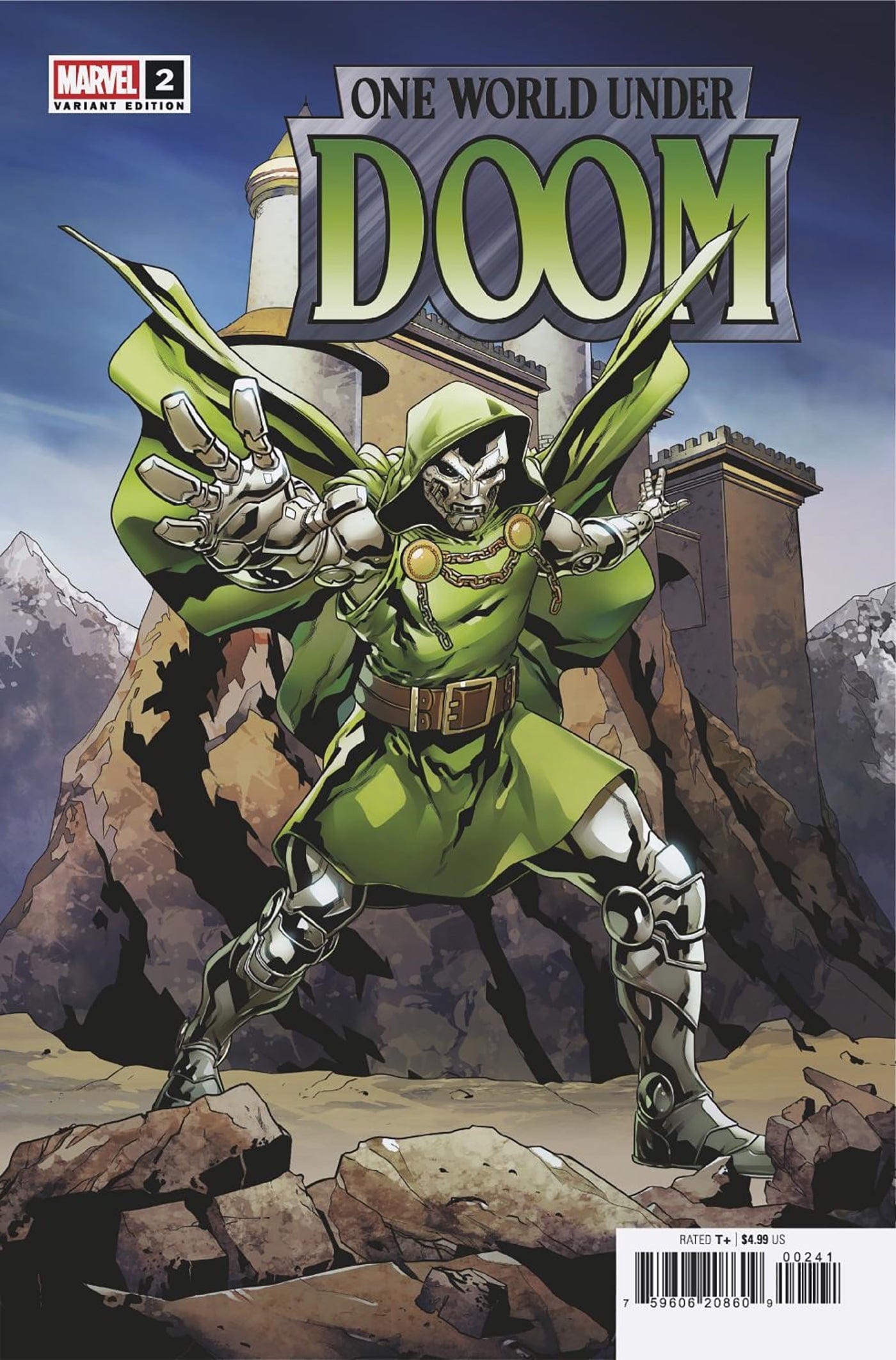 ONE WORLD UNDER DOOM #2 WILL SLINEY VARIANT
