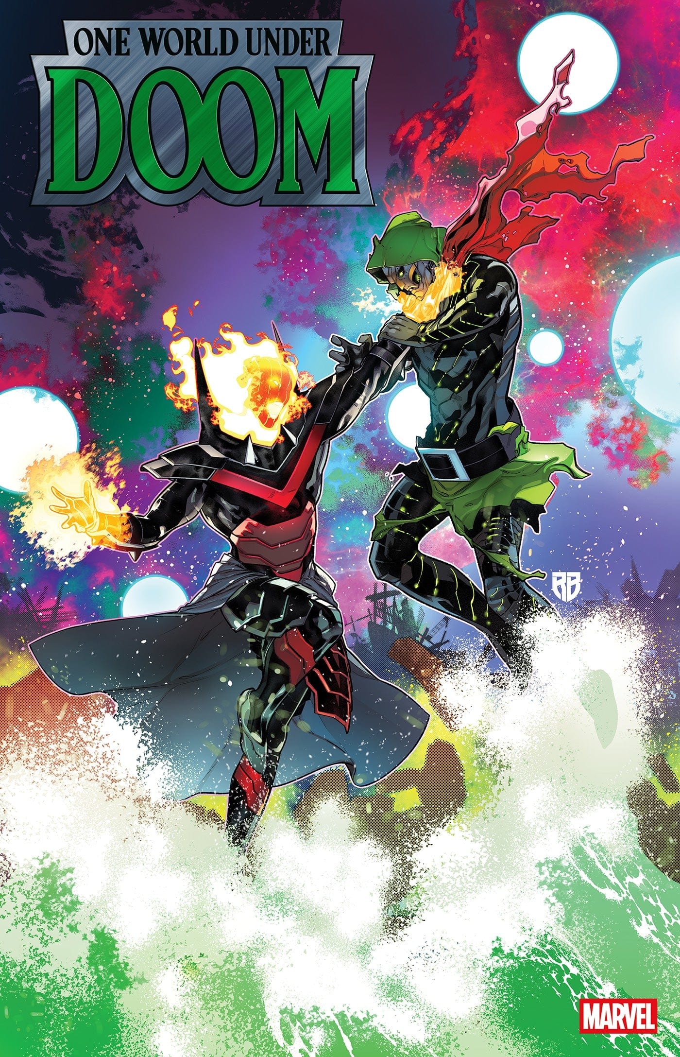 ONE WORLD UNDER DOOM #4 R.B. SILVA VARIANT