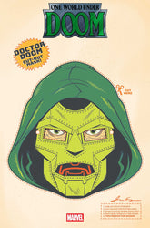 Marvel Comic Books ONE WORLD UNDER DOOM #7 RETRO HALLOWEEN MASK VARIANT 75960620860900731 PRH-75960620860900731