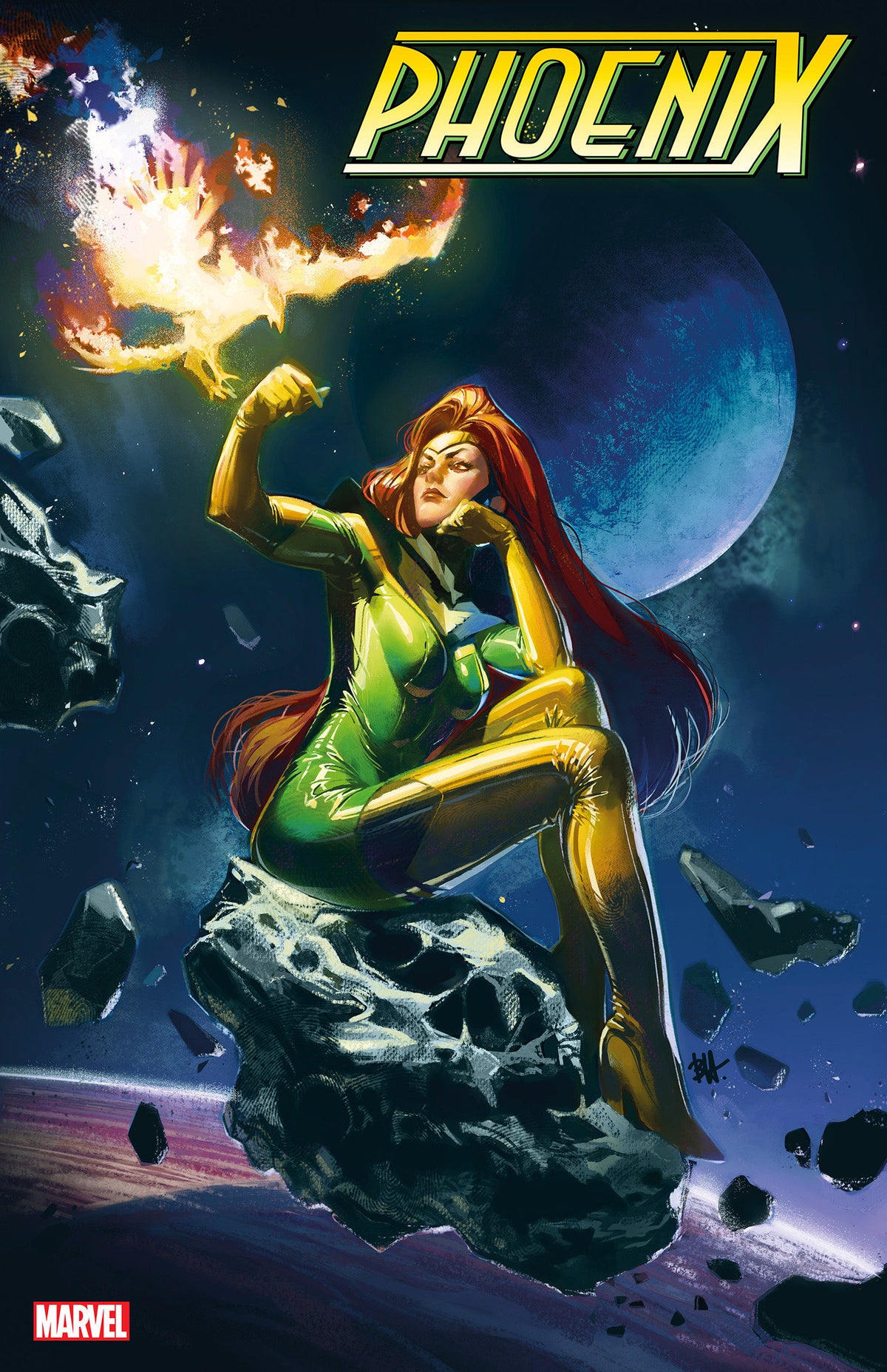 Marvel Comic Books PHOENIX #3 BEN HARVEY PHOENIX VARIANT 75960620959000331 PRH-75960620959000331