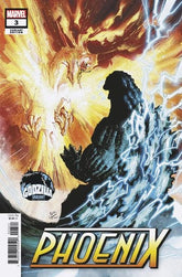 Marvel Comic Books PHOENIX #3 RICKIE YAGAWA GODZILLA VARIANT 75960620959000321 PRH-75960620959000321