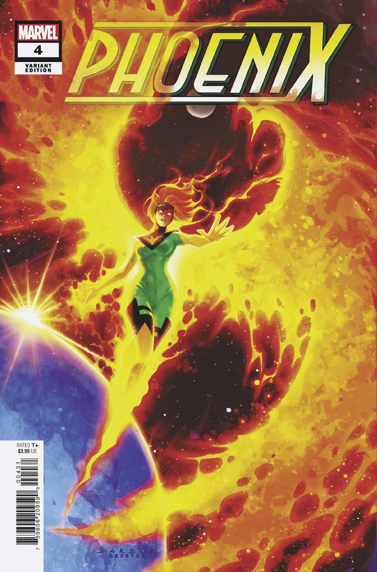 Marvel Comic Books PHOENIX #4 KAREN DARBOE PHOENIX VARIANT 75960620959000431 PRH-75960620959000431