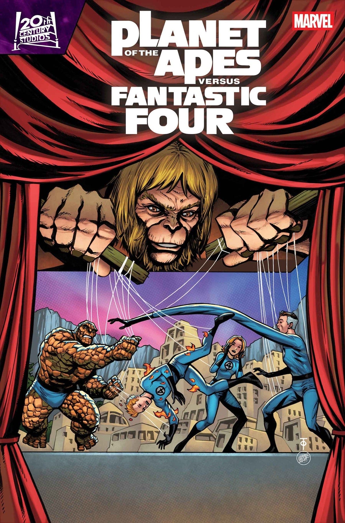 Marvel Comic Books PLANET OF THE APES VS. FANTASTIC FOUR #3 MARCUS TO HOMAGE VARIANT 75960621389400321 PRH-75960621389400321