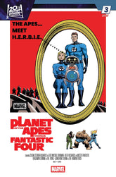 Marvel Comic Books PLANET OF THE APES VS. FANTASTIC FOUR #3 PETE WOODS MOVIE HOMAGE VARIANT 75960621389400331 PRH-75960621389400331