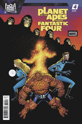 Marvel Comic Books PLANET OF THE APES VS. FANTASTIC FOUR #4 MIKE HAWTHORNE VARIANT 75960621389400451 PRH-75960621389400451