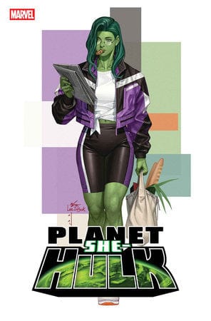 Marvel Comic Books PLANET SHE-HULK #1 INHYUK LEE STREET-VERSE VARIANT 75960621102900131 PRH-75960621102900131