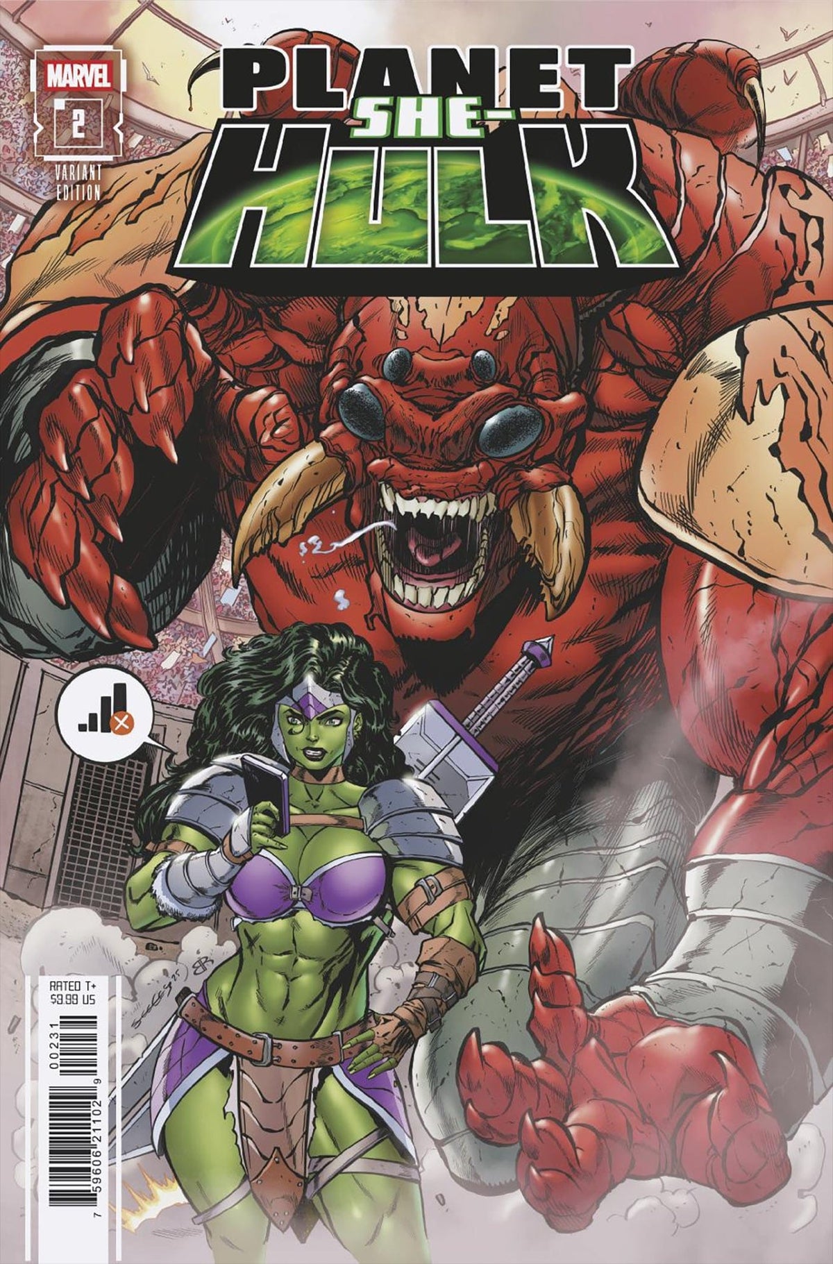Marvel Comic Books PLANET SHE-HULK #2 TBD ARTIST VARIANT 75960621102900231 PRH-75960621102900231