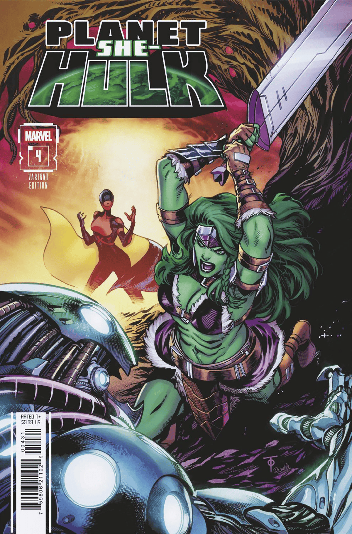 Marvel Comic Books PLANET SHE-HULK #4 MARCUS TO VARIANT 75960621102900431 PRH-75960621102900431