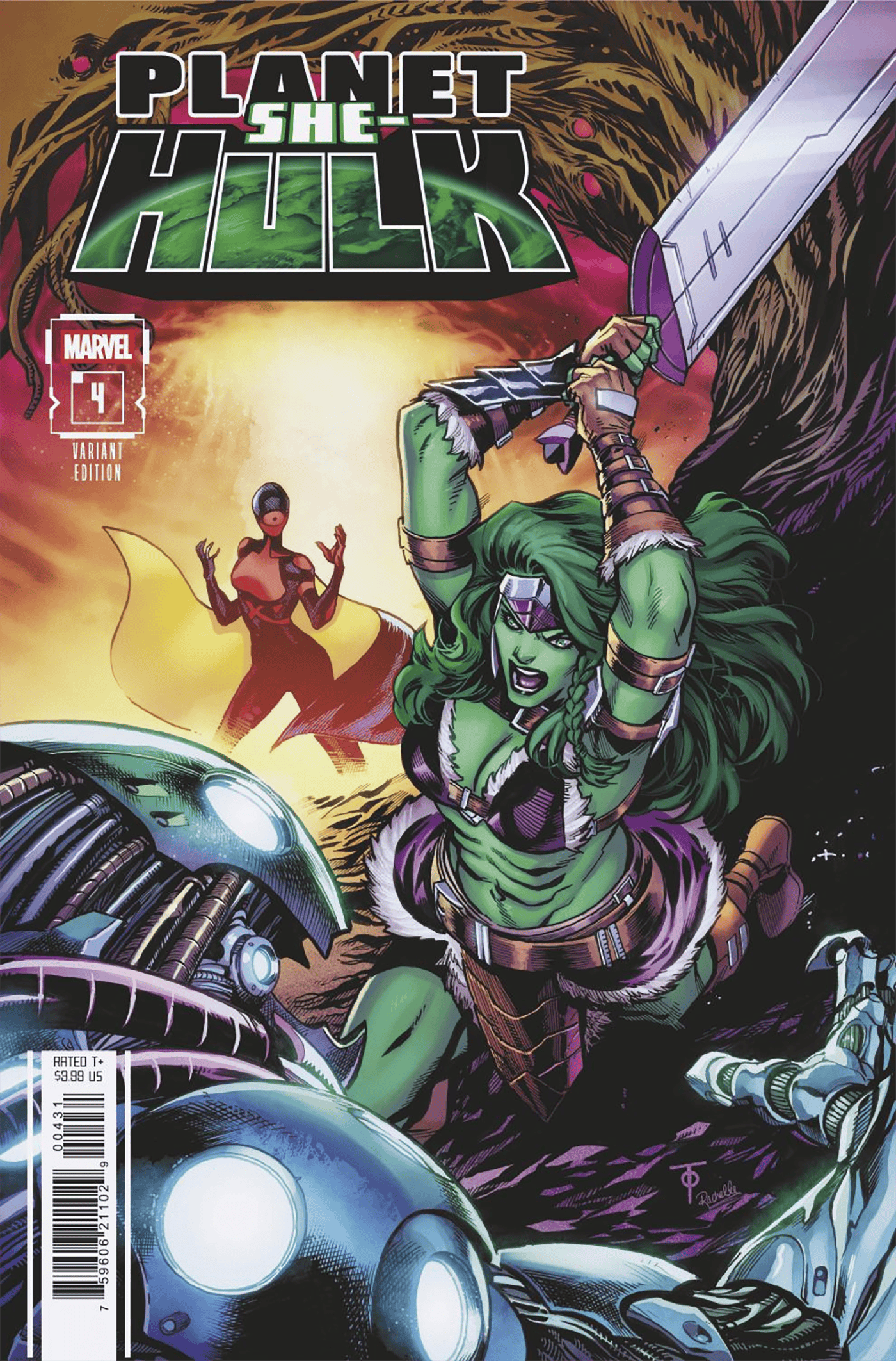 PLANET SHE-HULK #4 MARCUS TO VARIANT
