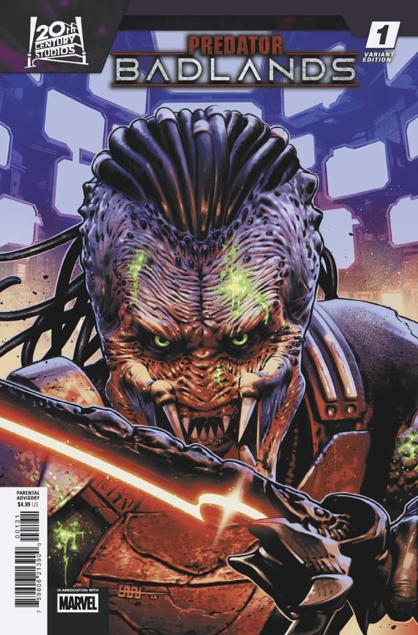 Marvel Comic Books PREDATOR: BADLANDS #1 CAFU VARIANT 75960621390000131 PRH-75960621390000131
