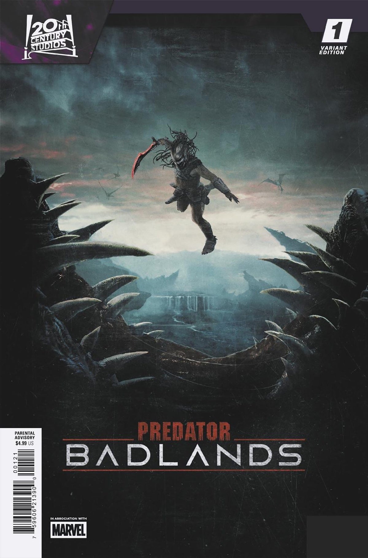 Marvel Comic Books PREDATOR: BADLANDS #1 MOVIE VARIANT 75960621390000121 PRH-75960621390000121