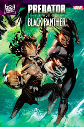 Marvel Comic Books PREDATOR VS. BLACK PANTHER #1 EDWIN GALMON VARIANT 75960620967500161 PRH-75960620967500161