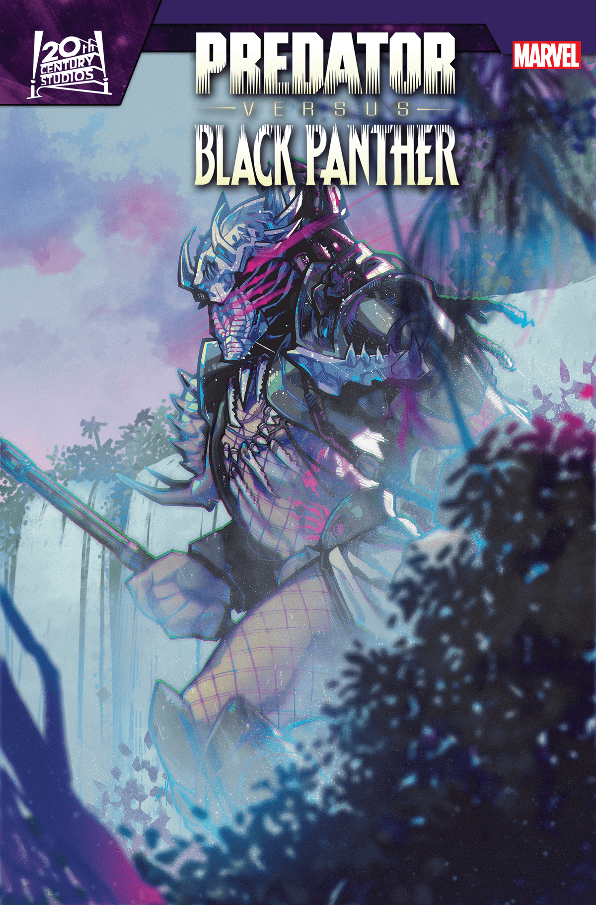 Marvel Comic Books PREDATOR VS. BLACK PANTHER #2 ROSE BESCH VARIANT 75960620967500231 PRH-75960620967500231