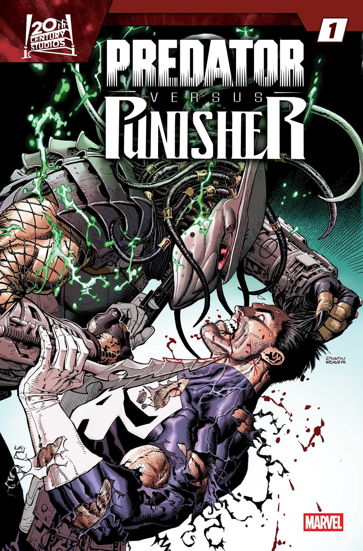 Marvel Comic Books PREDATOR VS. PUNISHER #1 COVER A (Release Date: 11/11/2026) 75960621694900111 PRH-75960621694900111