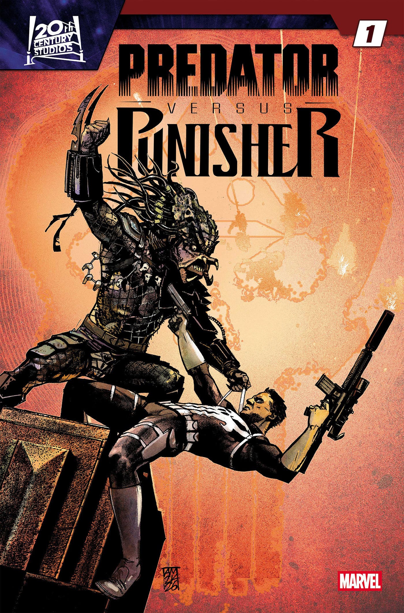 PREDATOR VS. PUNISHER #1 COVER D ALEX MALEEV VARIANT (Release Date: 11/11/2026)