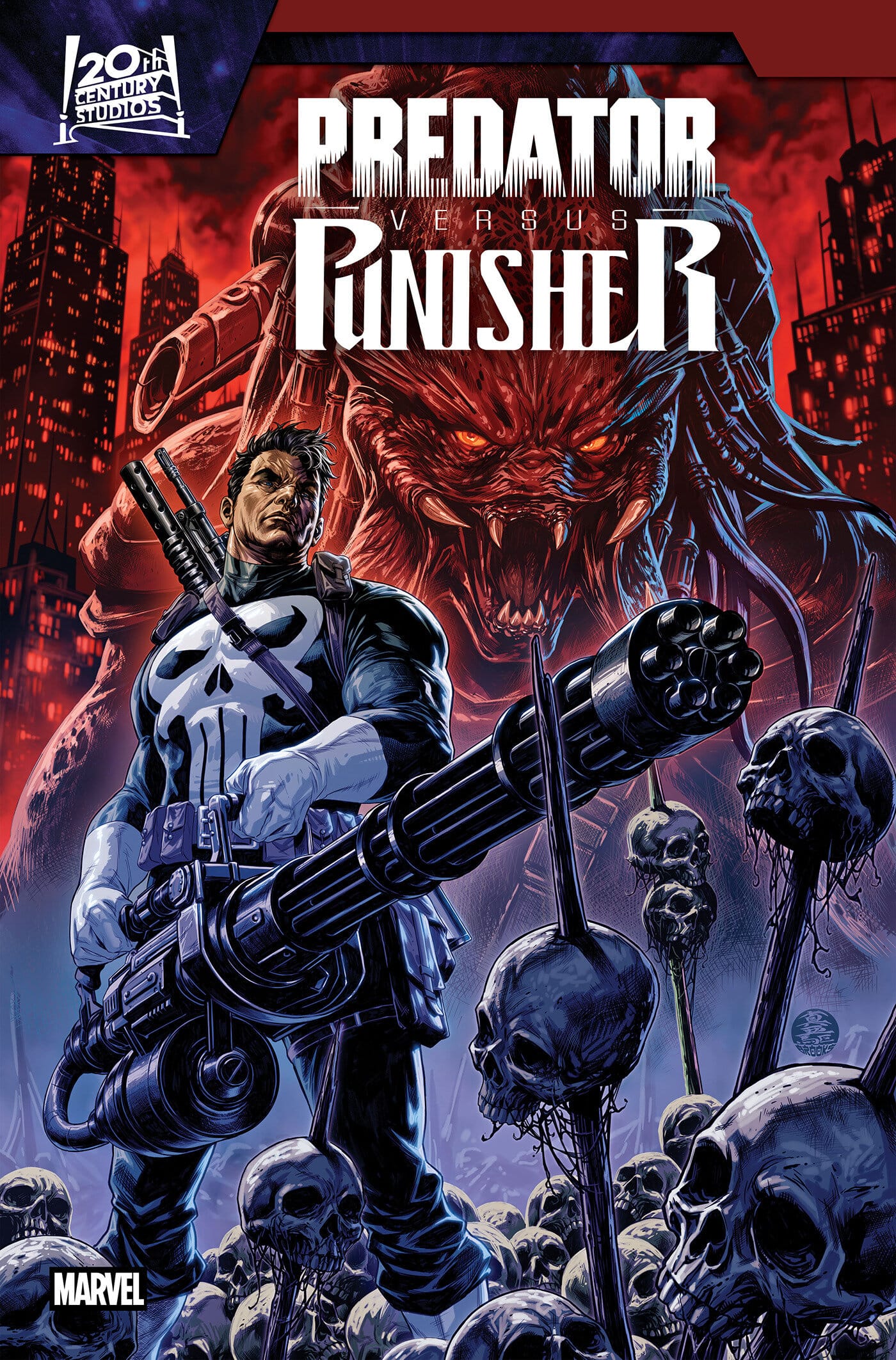 PREDATOR VS. PUNISHER #3 COVER D MARK BROOKS VARIANT (Release Date: 01/27/2027)