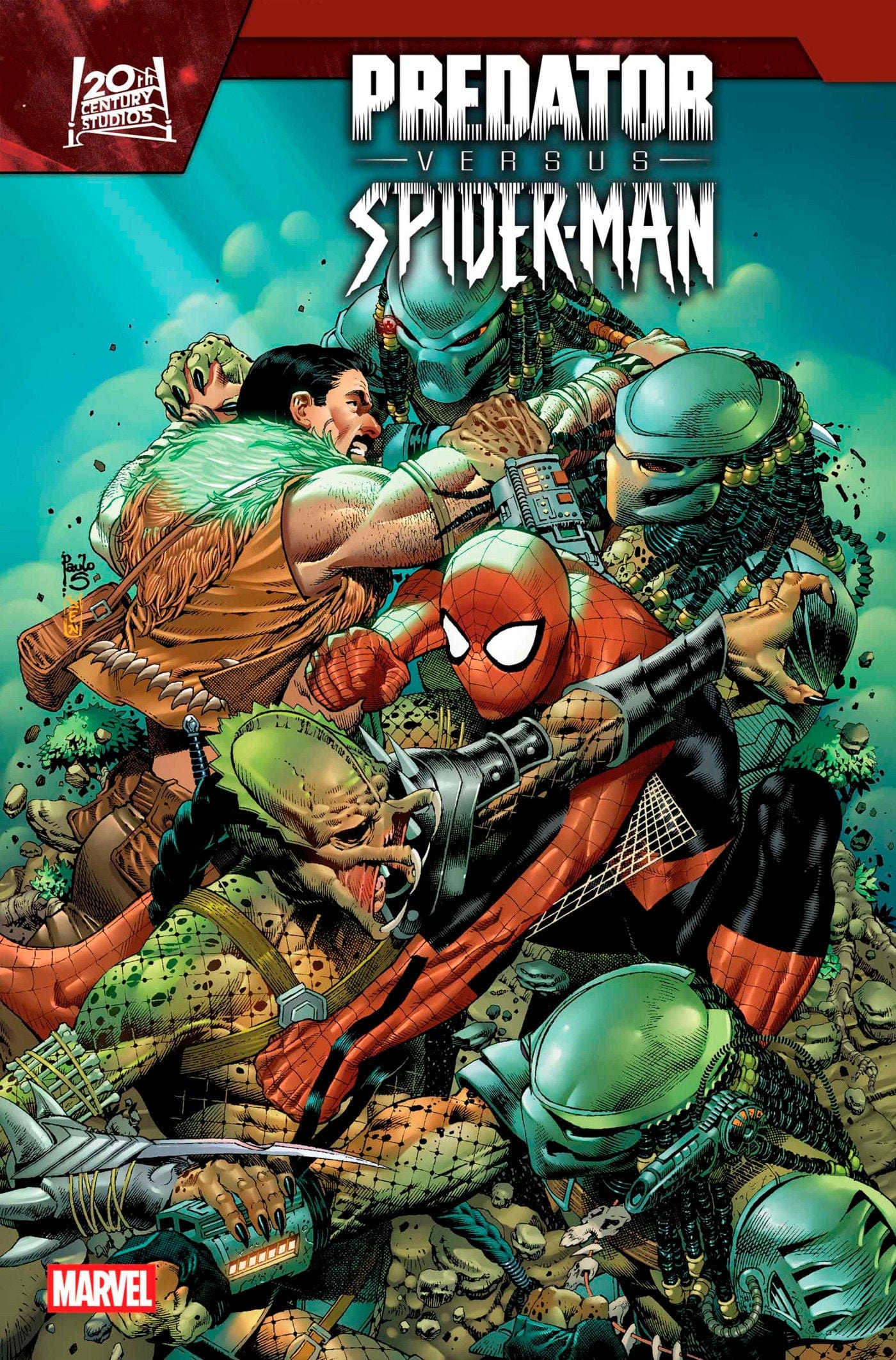 PREDATOR VS. SPIDER-MAN #4