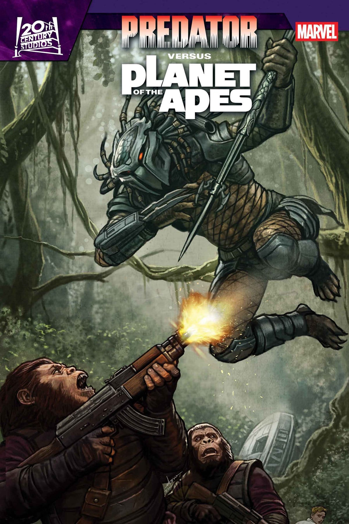 Marvel Comic Books PREDATOR VS. THE PLANET OF THE APES #1 75960621569000111 PRH-75960621569000111