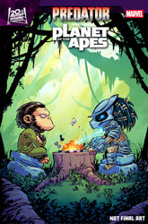 Marvel Comic Books PREDATOR VS. THE PLANET OF THE APES #1 SKOTTIE YOUNG VARIANT 75960621569000151 PRH-75960621569000151