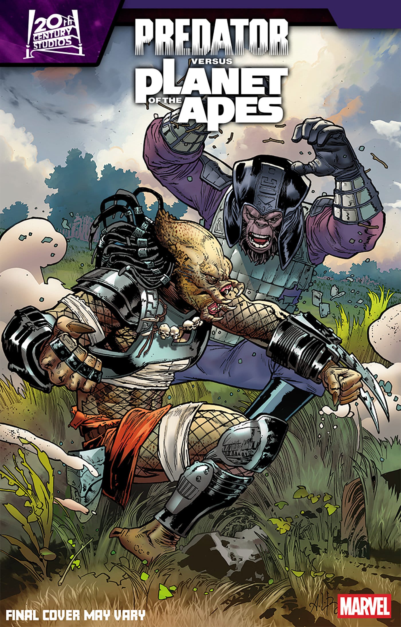 PREDATOR VS. THE PLANET OF THE APES #5 ANDREI BRESSAN VARIANT (Release Date: 11/25/2026)