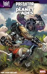 Marvel Comic Books PREDATOR VS. THE PLANET OF THE APES #5 ANDREI BRESSAN VARIANT (Release Date: 11/25/2026) 75960621569000521 PRH-75960621569000521