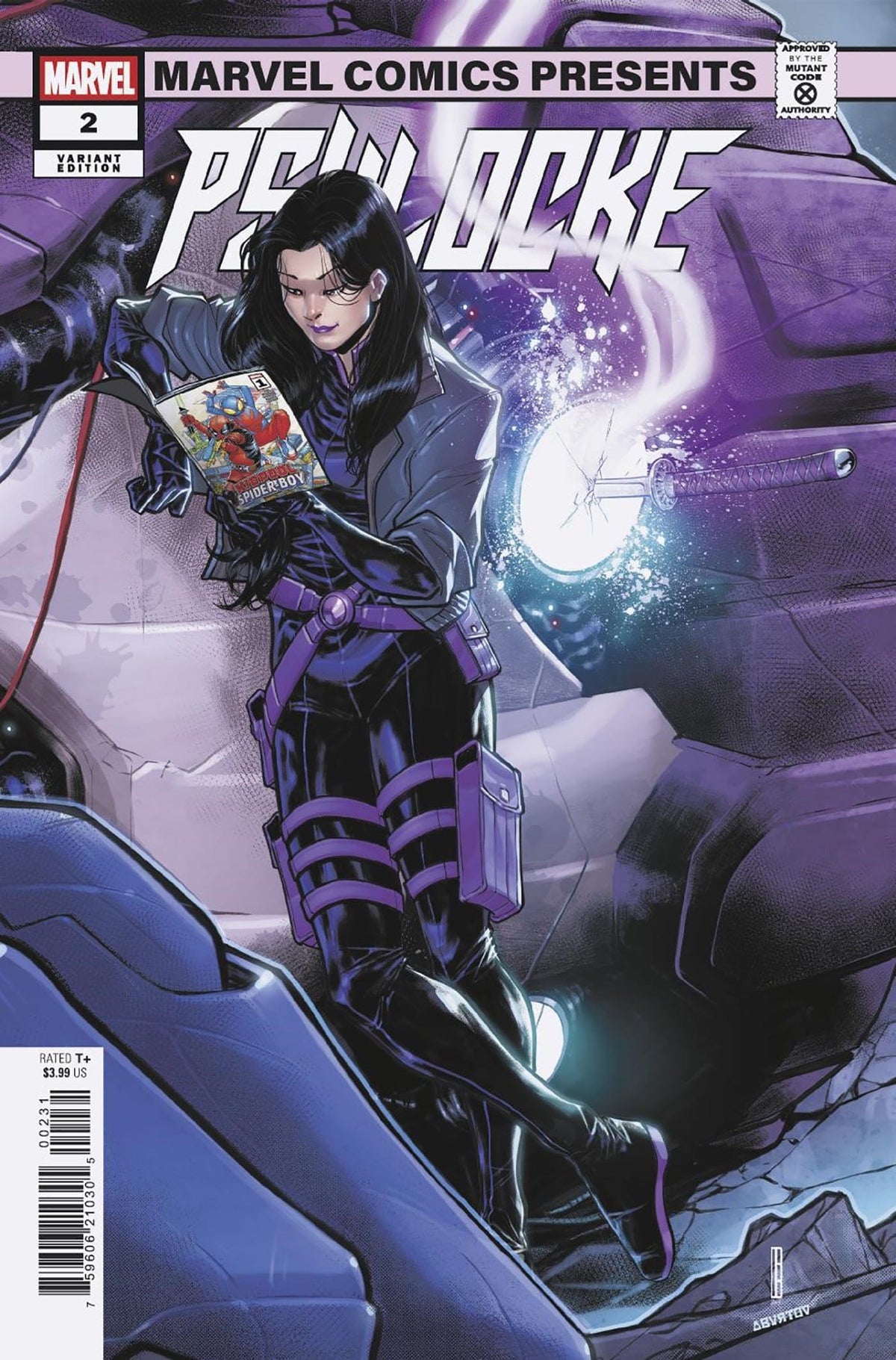 Marvel Comic Books PSYLOCKE #2 DAVID BALDEON MARVEL COMICS PRESENTS VARIANT 75960621030500231 PRH-75960621030500231