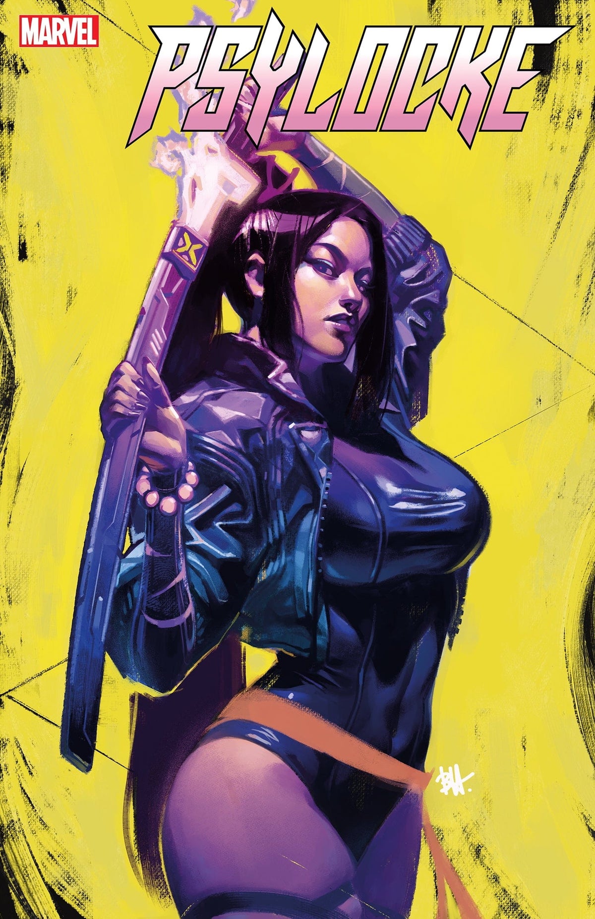 Marvel Comic Books PSYLOCKE #5 BEN HARVEY PSYLOCKE VARIANT 75960621030500531 PRH-75960621030500531