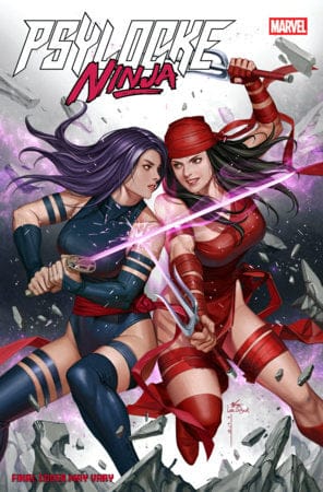 Marvel Comic Books PSYLOCKE: NINJA #2 INHYUK LEE VERSUS ELEKTRA VARIANT 75960621450100231 PRH-75960621450100231