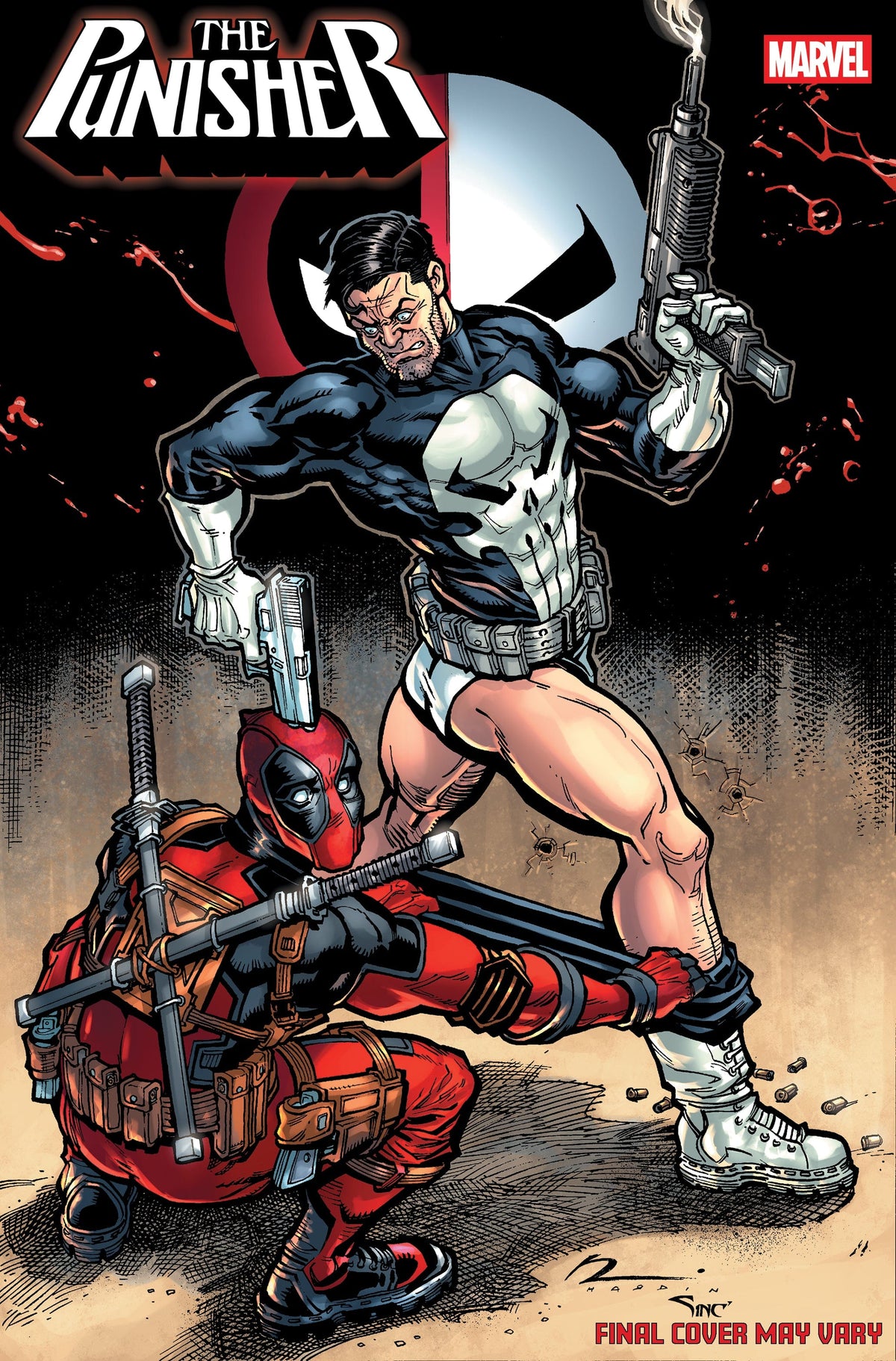 Marvel Comic Books PUNISHER #2 CHAD HARDIN APRIL POOL'S DAY VARIANT 75960621516400261 PRH-75960621516400261