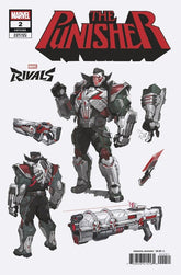 Marvel Comic Books PUNISHER #2 NETEASE GAMES MARVEL RIVALS VARIANT 75960621516400251 PRH-75960621516400251