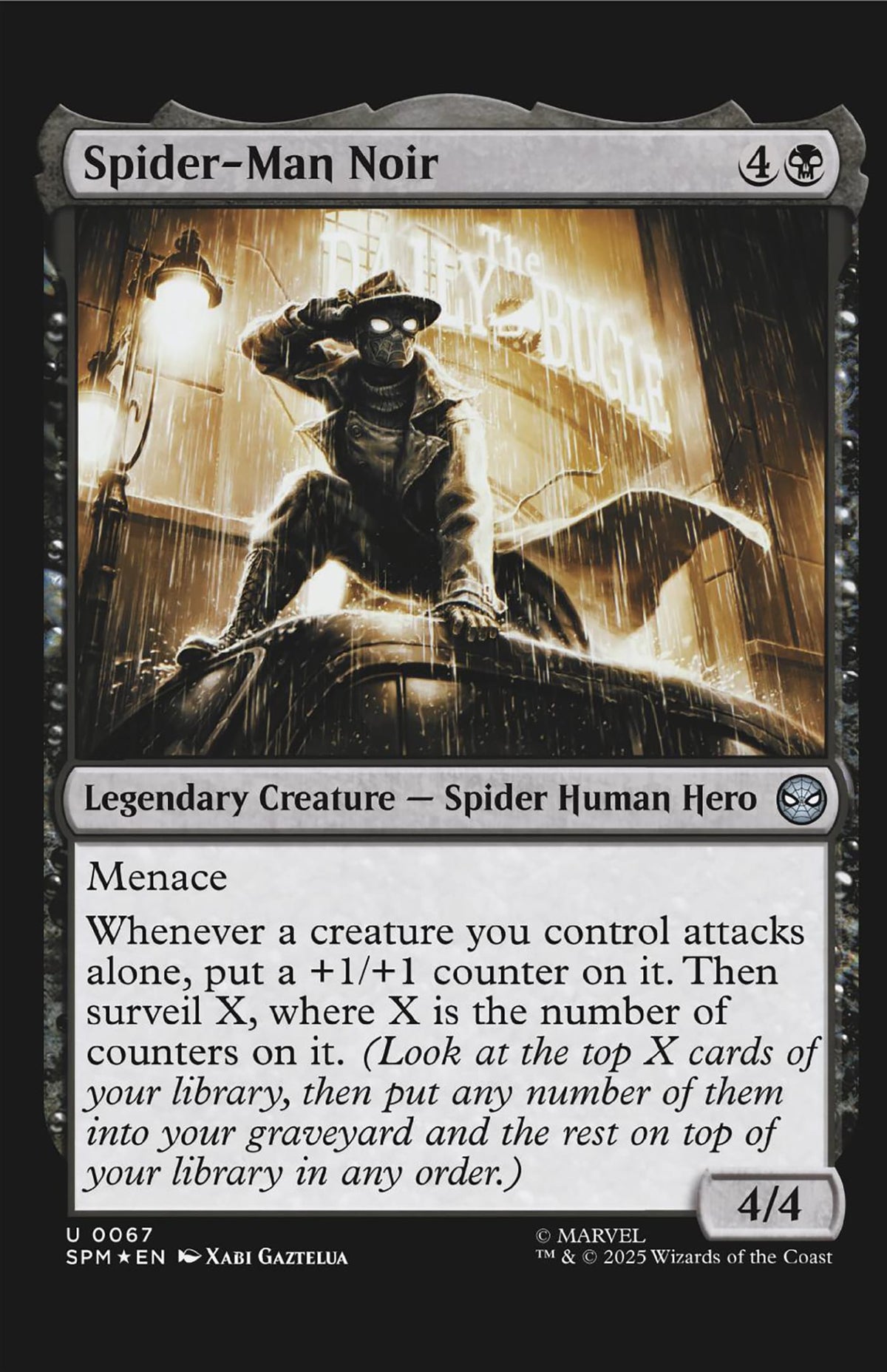 Marvel Comic Books PUNISHER #4 XABI GAZTELUA MAGIC: THE GATHERING VARIANT 75960621516400441 PRH-75960621516400441