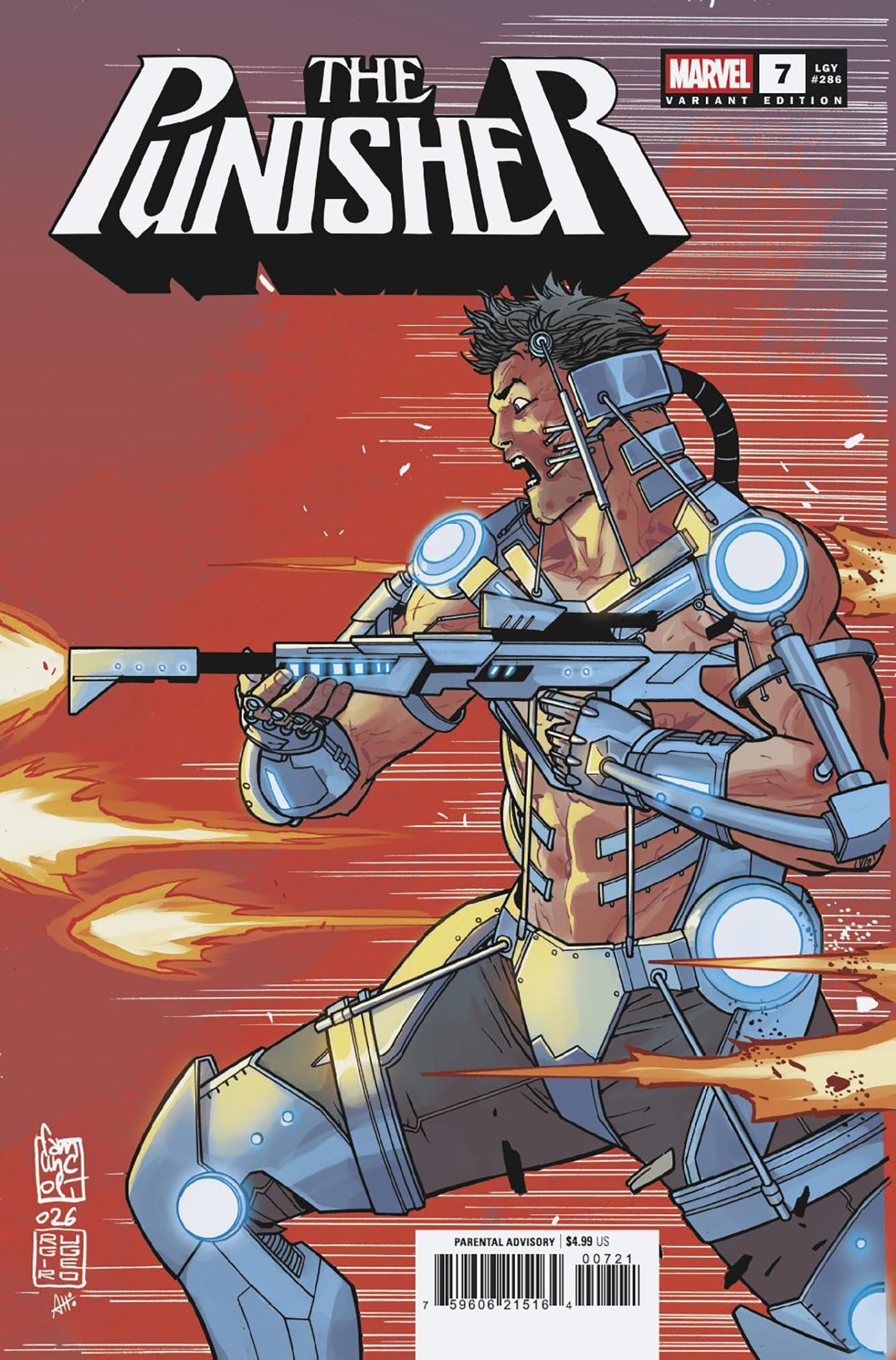 PUNISHER #7 GIUSEPPE CAMUNCOLI 2-PART CONNECTING VARIANT (Release Date: 08/12/2026)