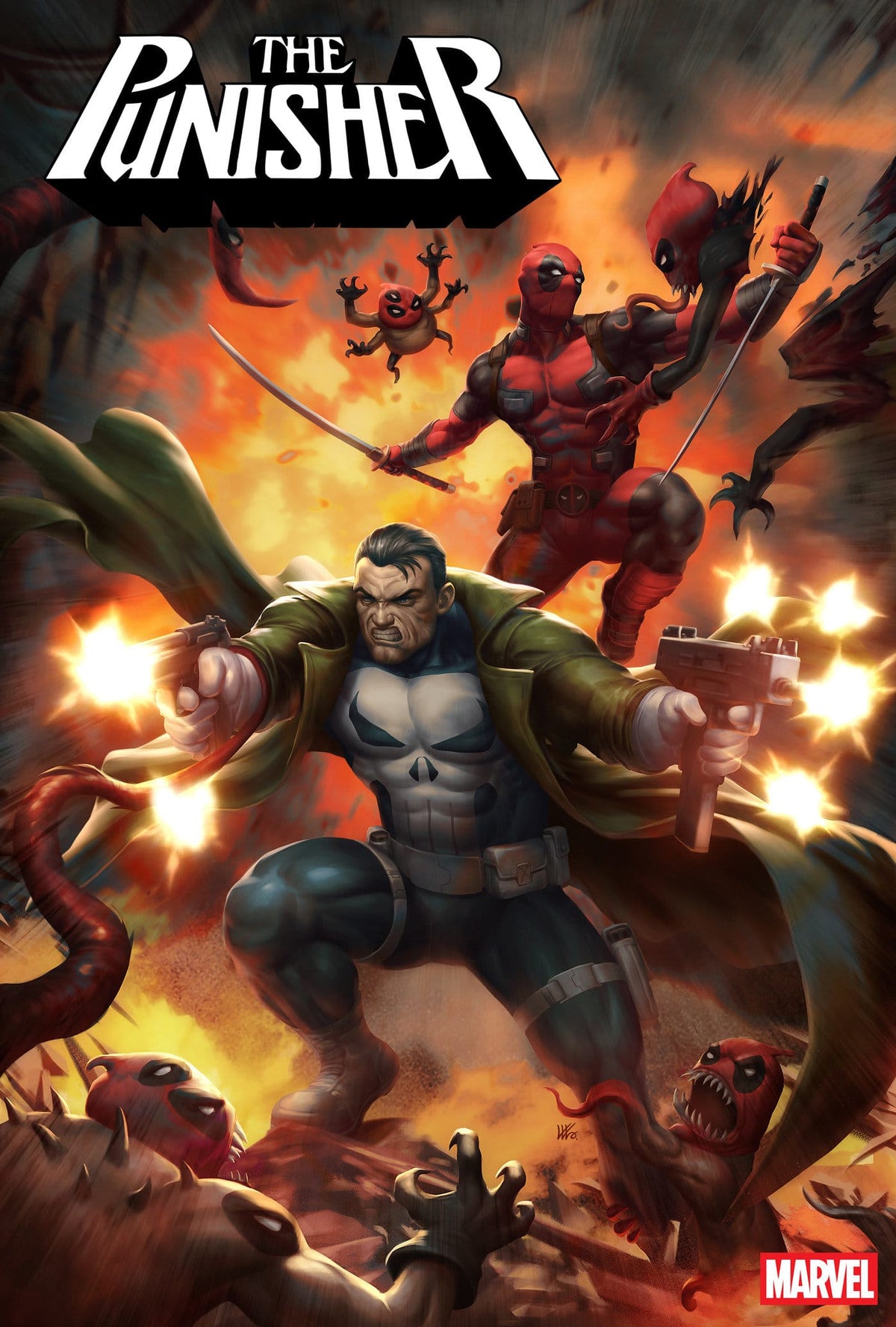 Marvel Comic Books PUNISHER #9 KENDRICK LIM VARIANT [BG] (Release Date: 10/28/2026) 75960621516400941 PRH-75960621516400941