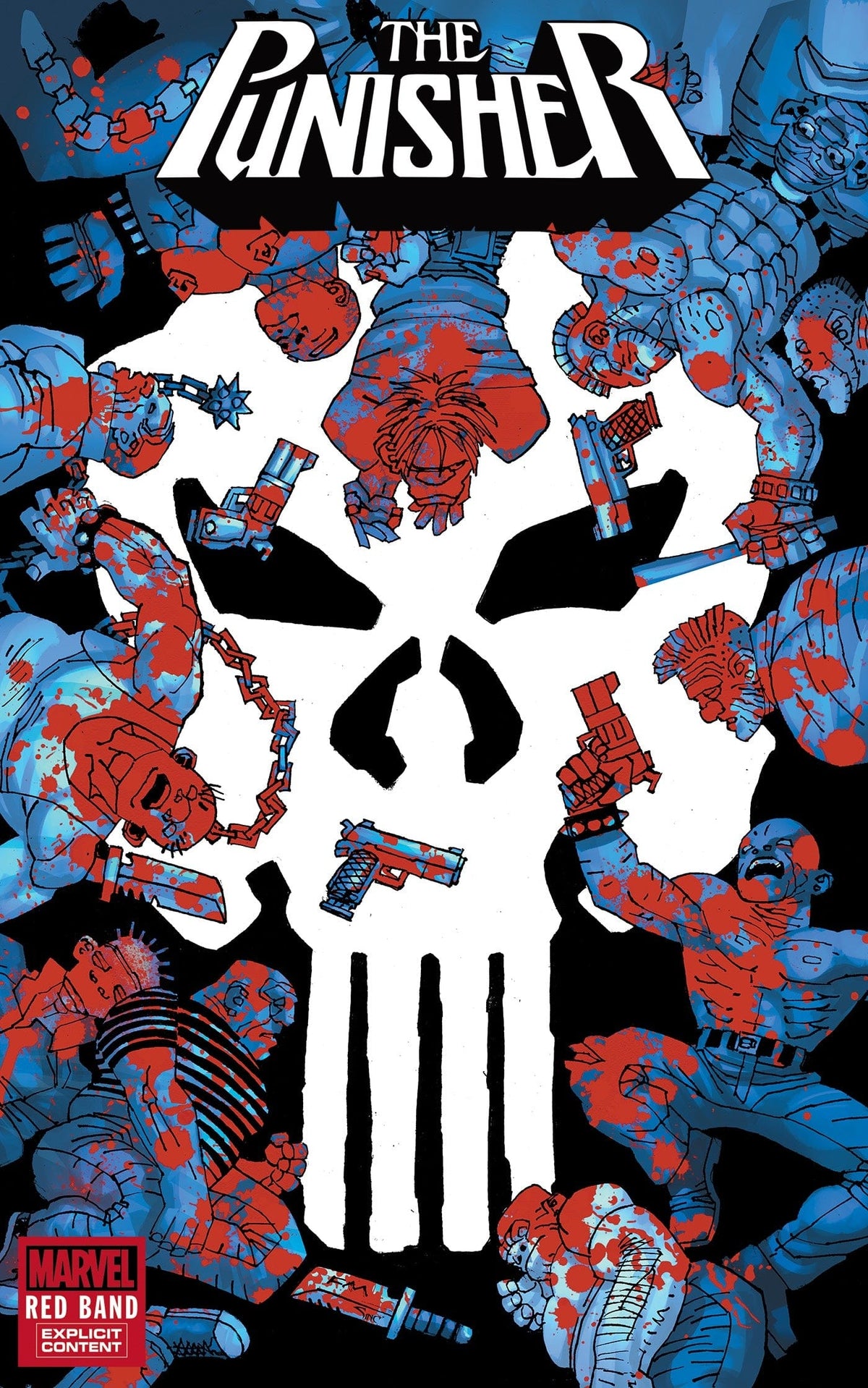 Marvel Comic Books PUNISHER: RED BAND #1 FRANK MILLER VARIANT [POLYBAGGED] 75960621144900121 PRH-75960621144900121