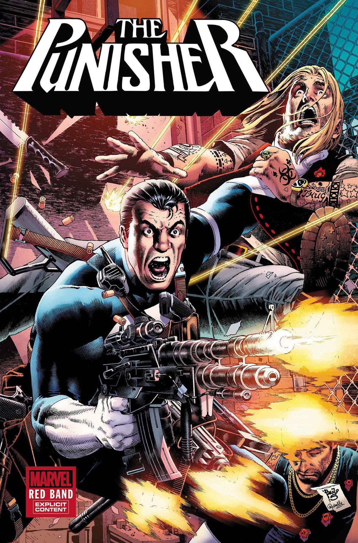 Marvel Comic Books PUNISHER: RED BAND #2 PAULO SIQUEIRA VARIANT [POLYBAGGED] 75960621144900221 PRH-75960621144900221