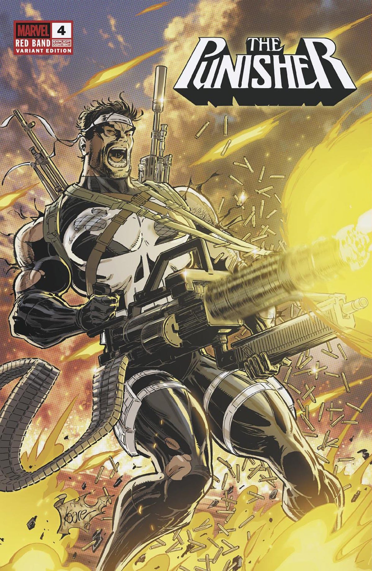 Marvel Comic Books PUNISHER: RED BAND #4 KAARE ANDREWS VARIANT [POLYBAGGED] 75960621144900421 PRH-75960621144900421