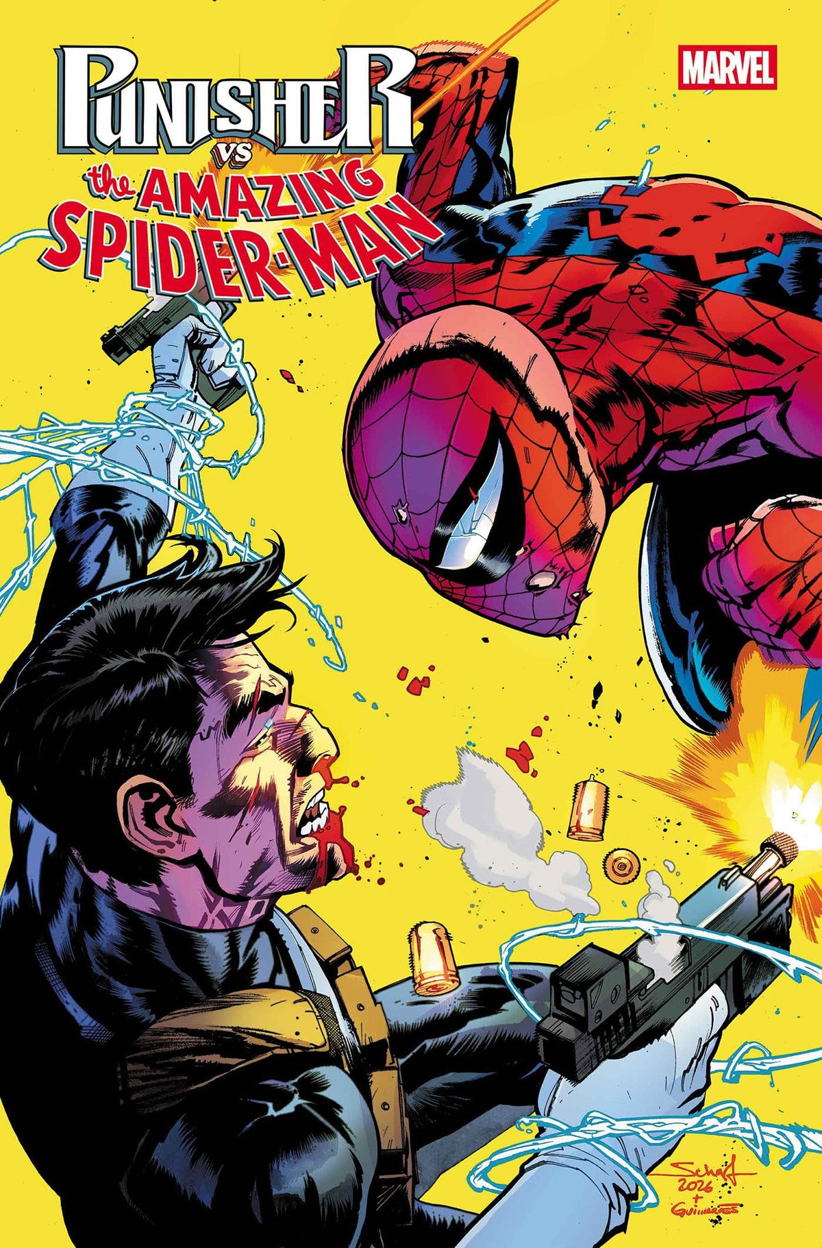 Marvel Comic Books PUNISHER VS. SPIDER-MAN #2 (Release Date: 08/19/2026) 75960621549200211 PRH-75960621549200211