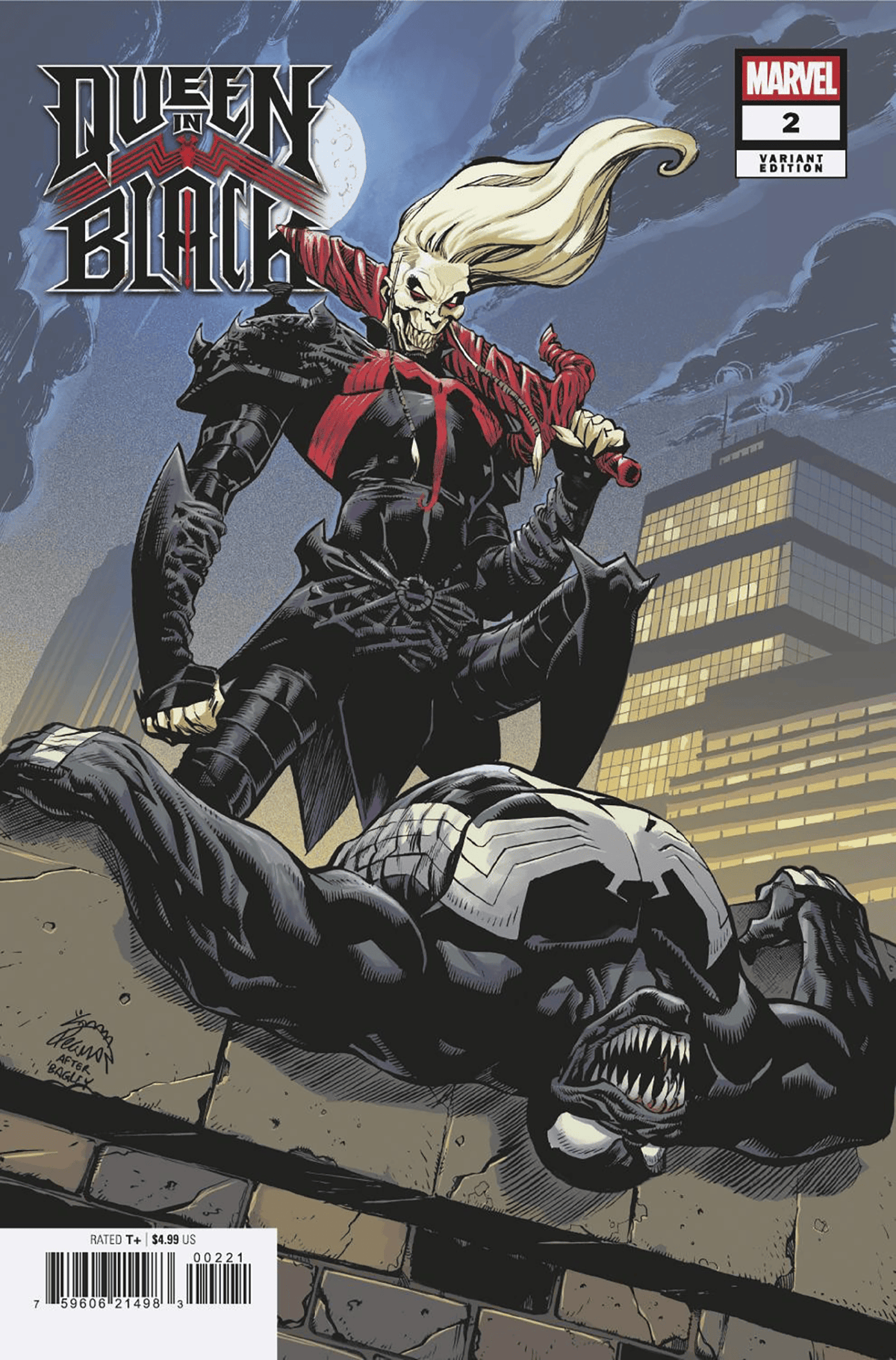 Marvel Comic Books QUEEN IN BLACK #2 RYAN STEGMAN VARIANT [QIB] 75960621498300221 PRH-75960621498300221