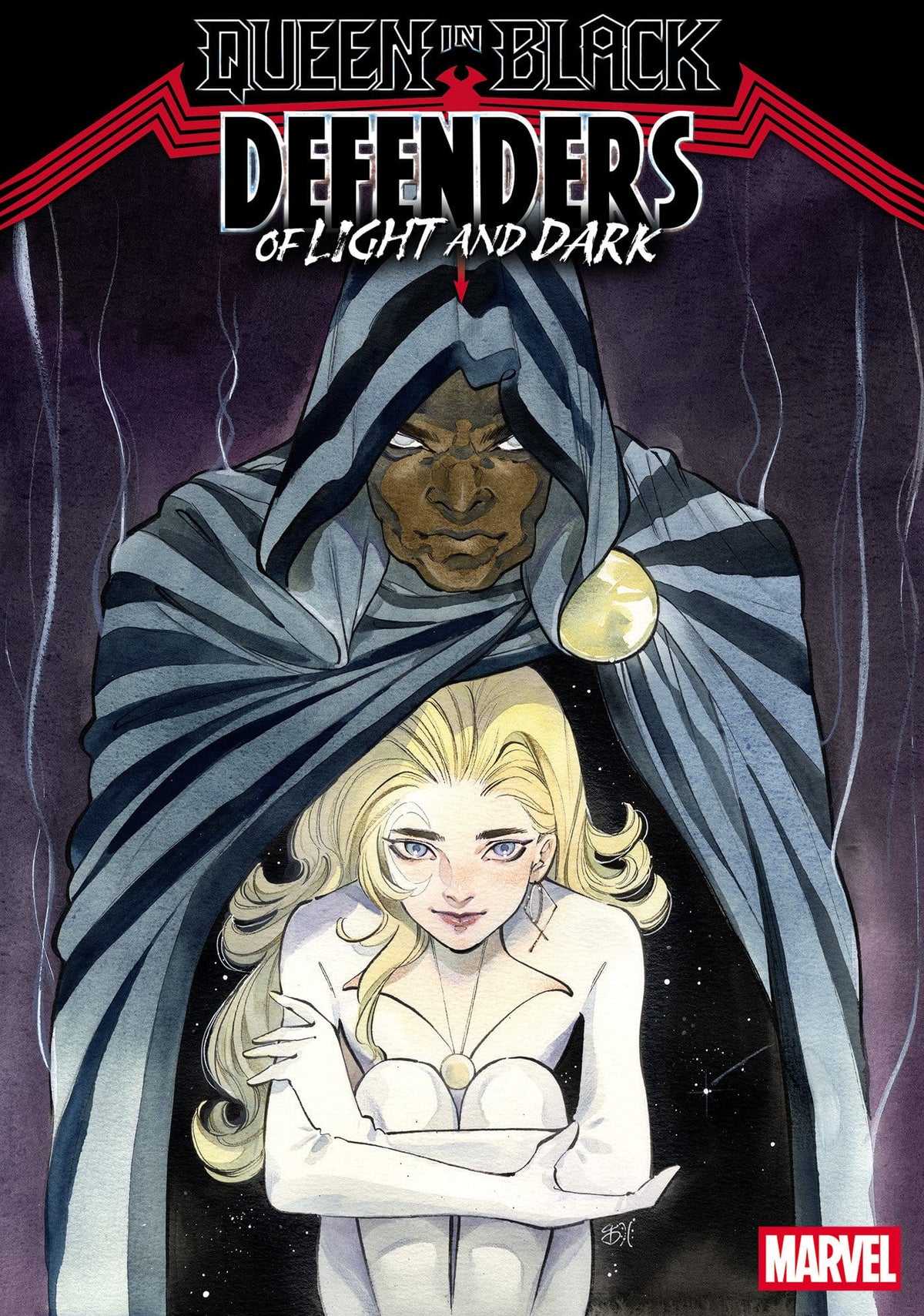 Marvel Comic Books QUEEN IN BLACK: DEFENDERS OF LIGHT AND DARK #1 PEACH MOMOKO VARIANT [QIB] 75960621589800121 PRH-75960621589800121
