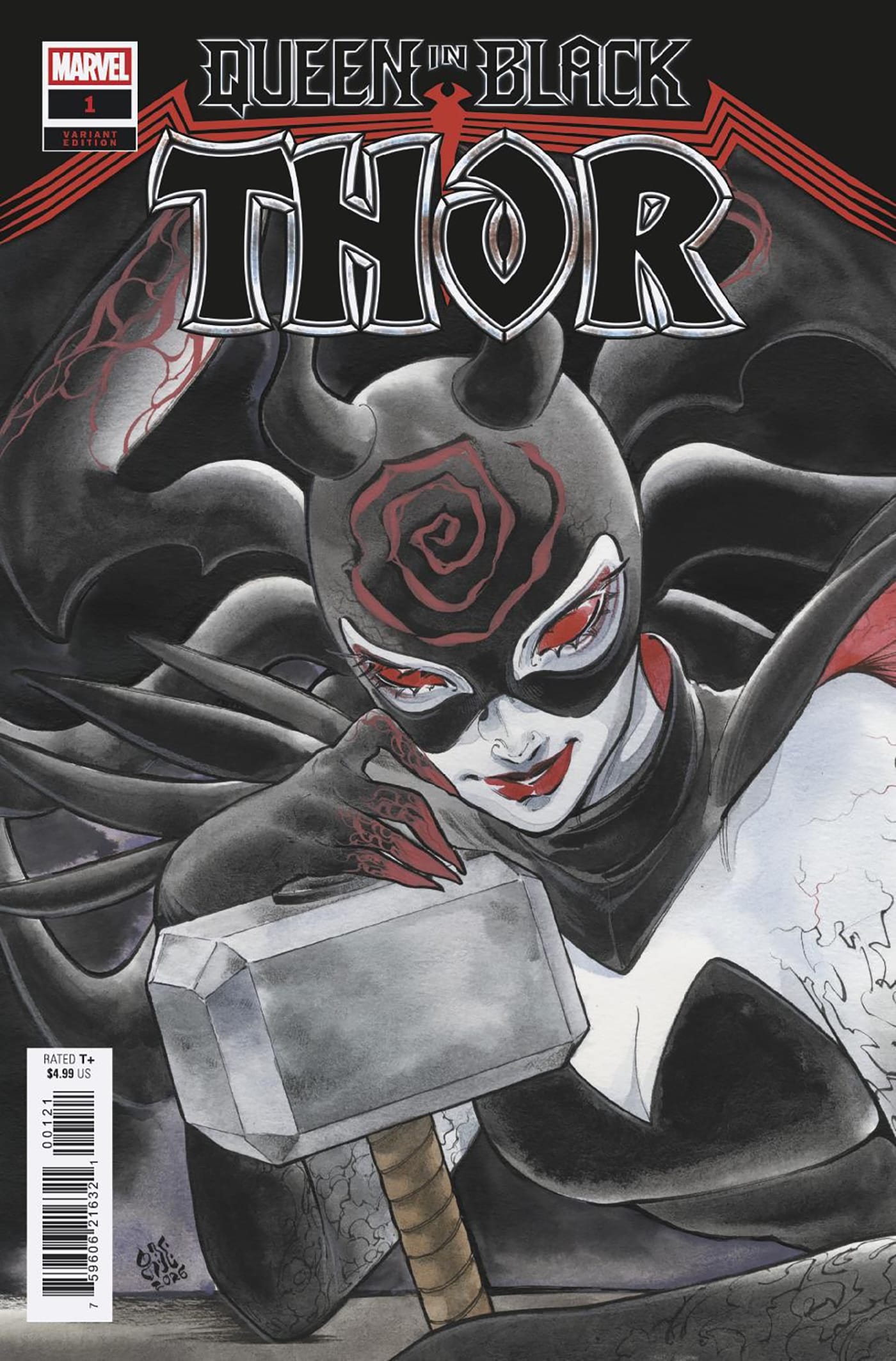QUEEN IN BLACK: THOR #1 PEACH MOMOKO VARIANT [QIB] (Release Date: 08/12/2026)