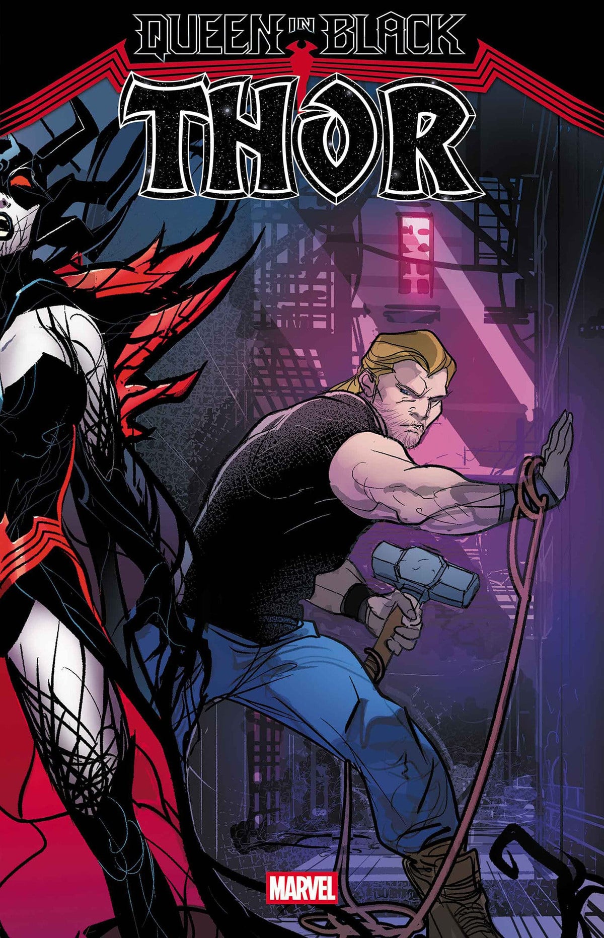 Marvel Comic Books QUEEN IN BLACK: THOR #1 [QIB] (Release Date: 08/12/2026) 75960621632100111 PRH-75960621632100111