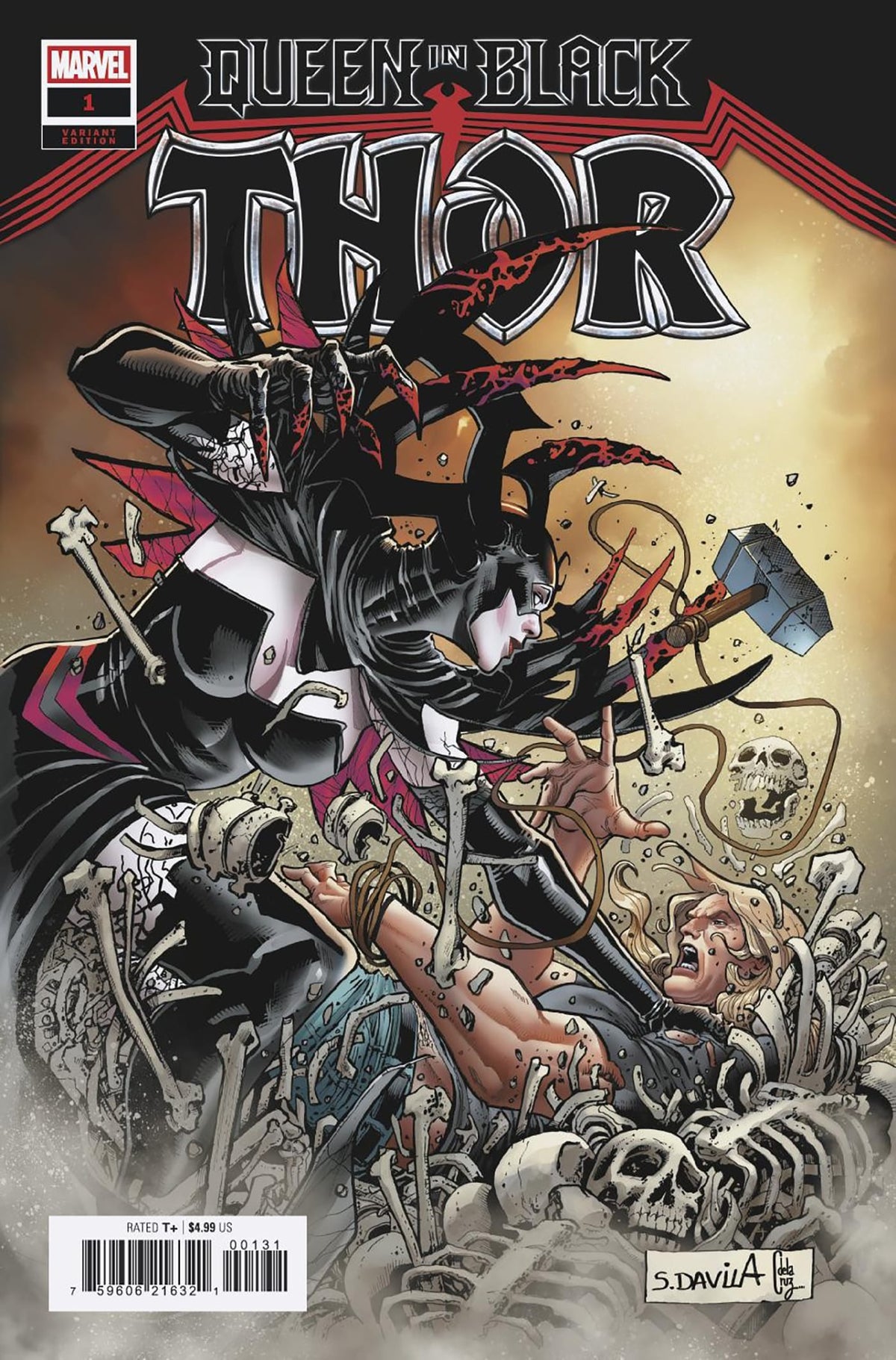 Marvel Comic Books QUEEN IN BLACK: THOR #1 TBD ARTIST VARIANT [QIB] (Release Date: 08/12/2026) 75960621632100131 PRH-75960621632100131