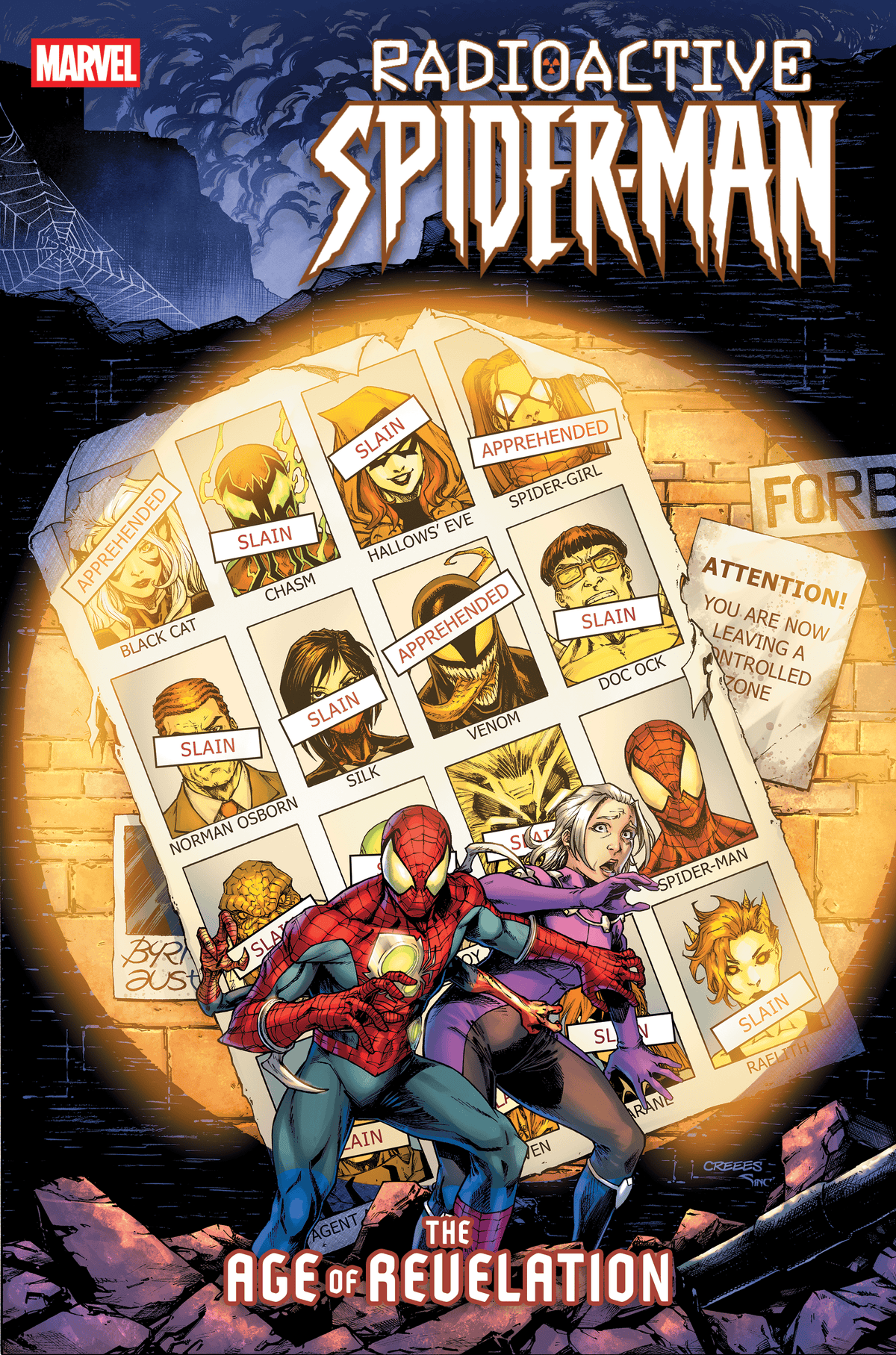 Marvel Comic Books RADIOACTIVE SPIDER-MAN #3 CREEES LEE VARIANT [AOR] 75960621372600331 PRH-75960621372600331