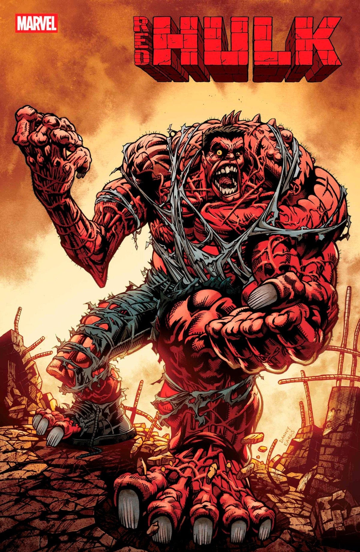 Marvel Comic Books RED HULK #5 DANNY EARLS VARIANT [DOOM] 75960620931600521 PRH-75960620931600521