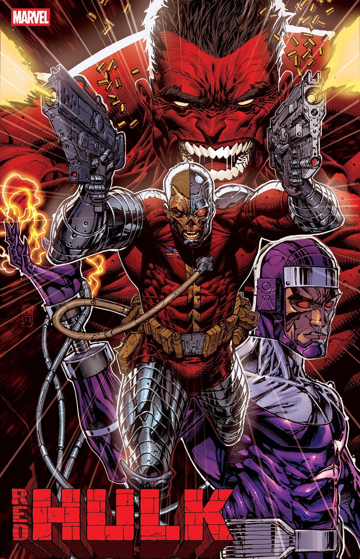 Marvel Comic Books RED HULK #9 STEPHEN PLATT VARIANT [DOOM] 75960620931600921 PRH-75960620931600921