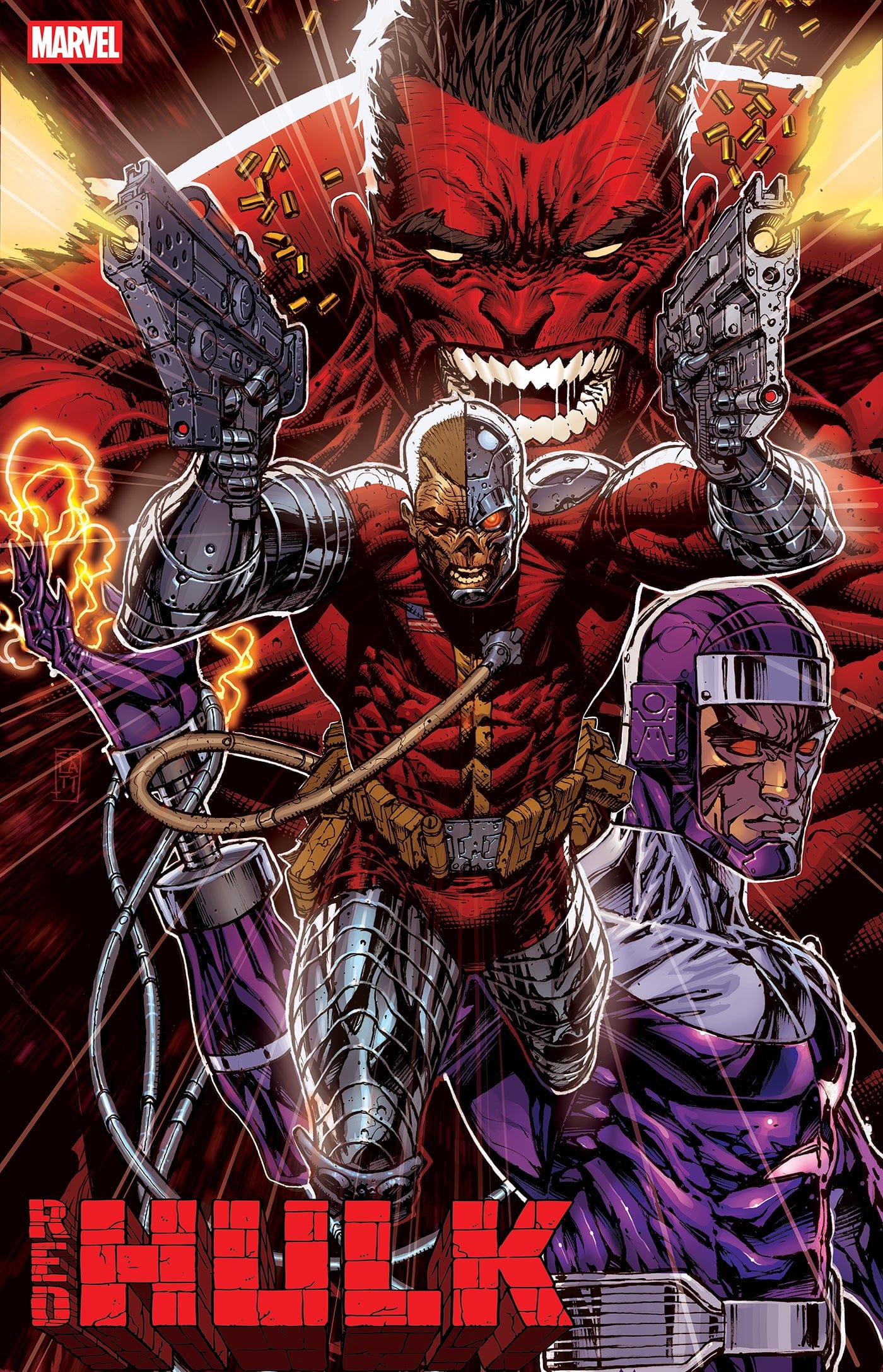 RED HULK #9 STEPHEN PLATT VARIANT [DOOM]