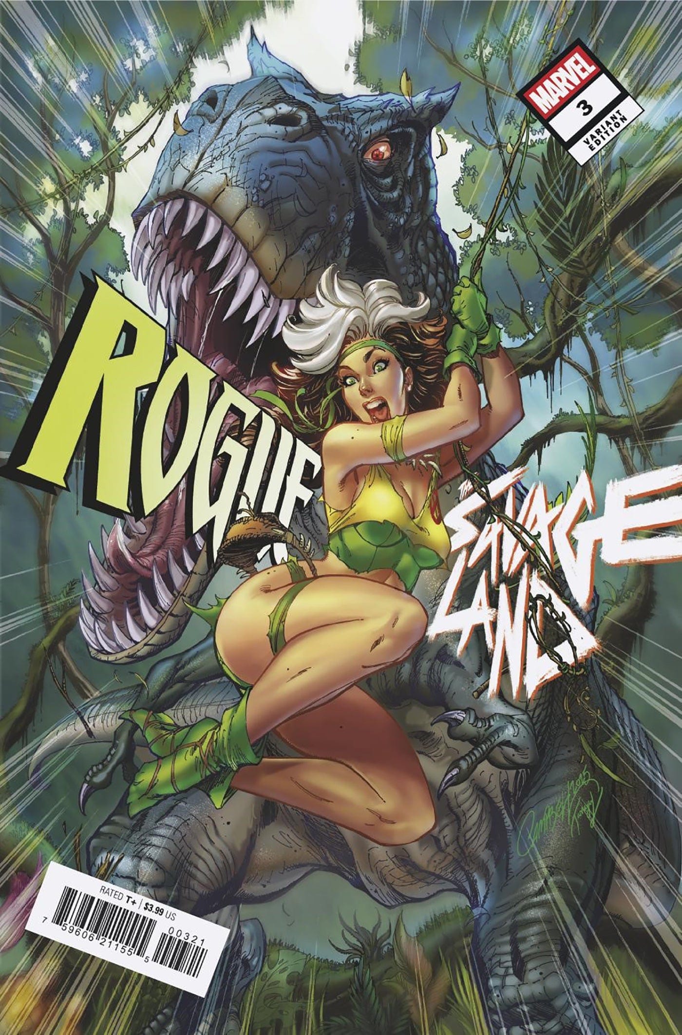 ROGUE: THE SAVAGE LAND #3 J. SCOTT CAMPBELL VARIANT
