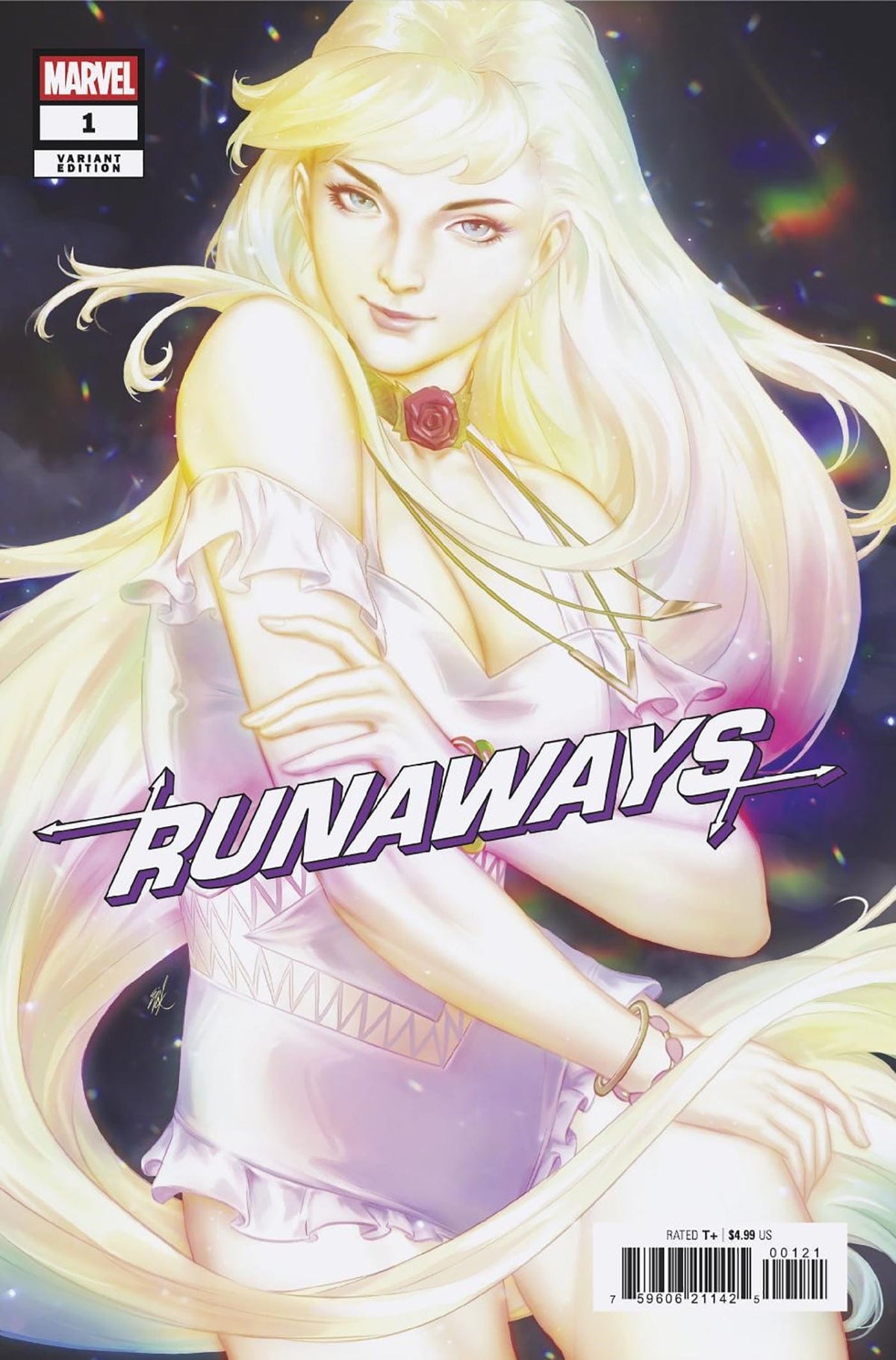 Marvel Comic Books RUNAWAYS #1 EJIKURE KAROLINA DEAN VARIANT [DOOM] 75960621142500121 PRH-75960621142500121